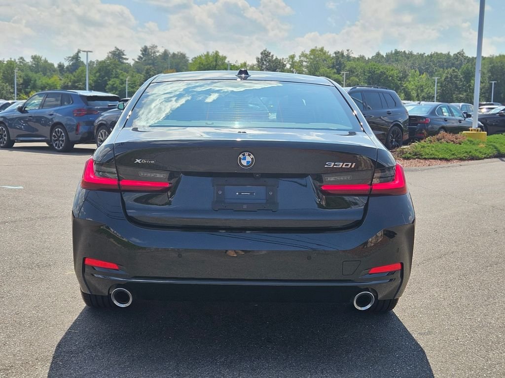 Certified Used 2025 Black Sapphire Metallic BMW 330i xDrive image 6
