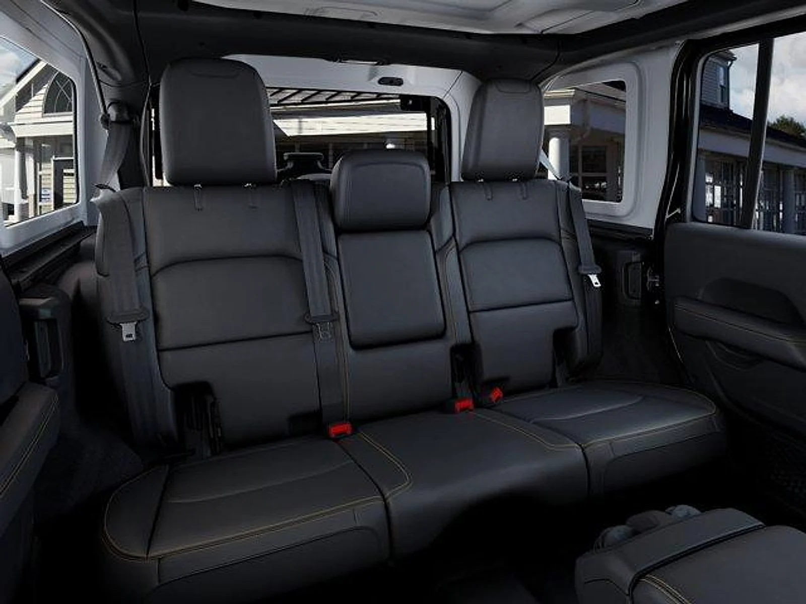 New 2026 Black Clear-Coat Exterior Paint Jeep 4-Door Sahara 4x4 image 15