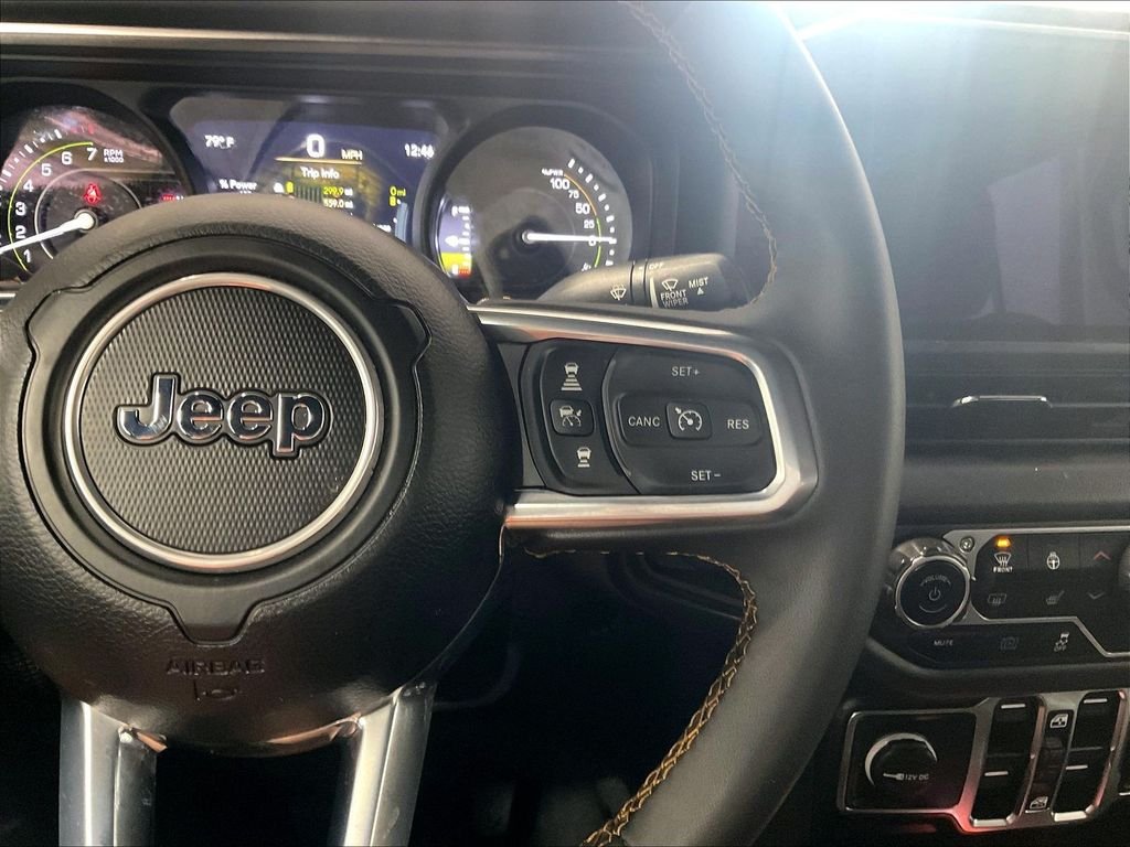 Used 2024 Black Jeep Sahara 4xe image 23