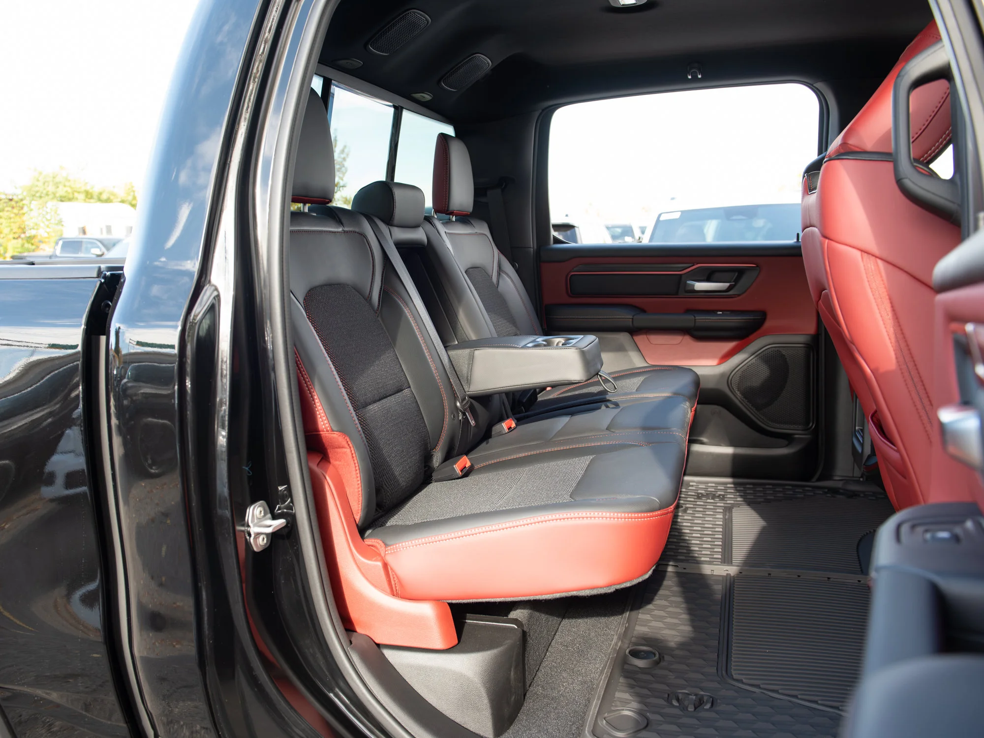 New 2026 Black RAM Rebel* Crew Cab 4x4, Heated Seats/Wheel, 33 Inch Tires, Nav, Alpine Audio image 22