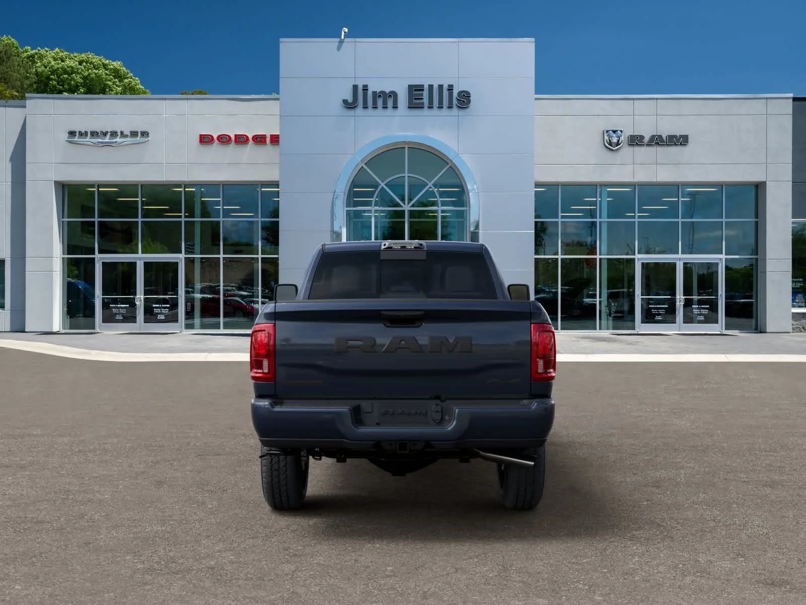 New 2026 Forged Blue Metallic RAM Big Horn image 7