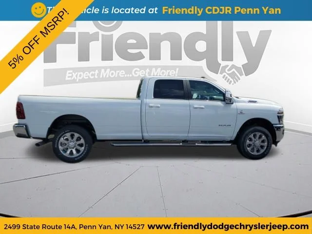New 2026 Bright White Clear-Coat Exterior Paint RAM Laramie image 6