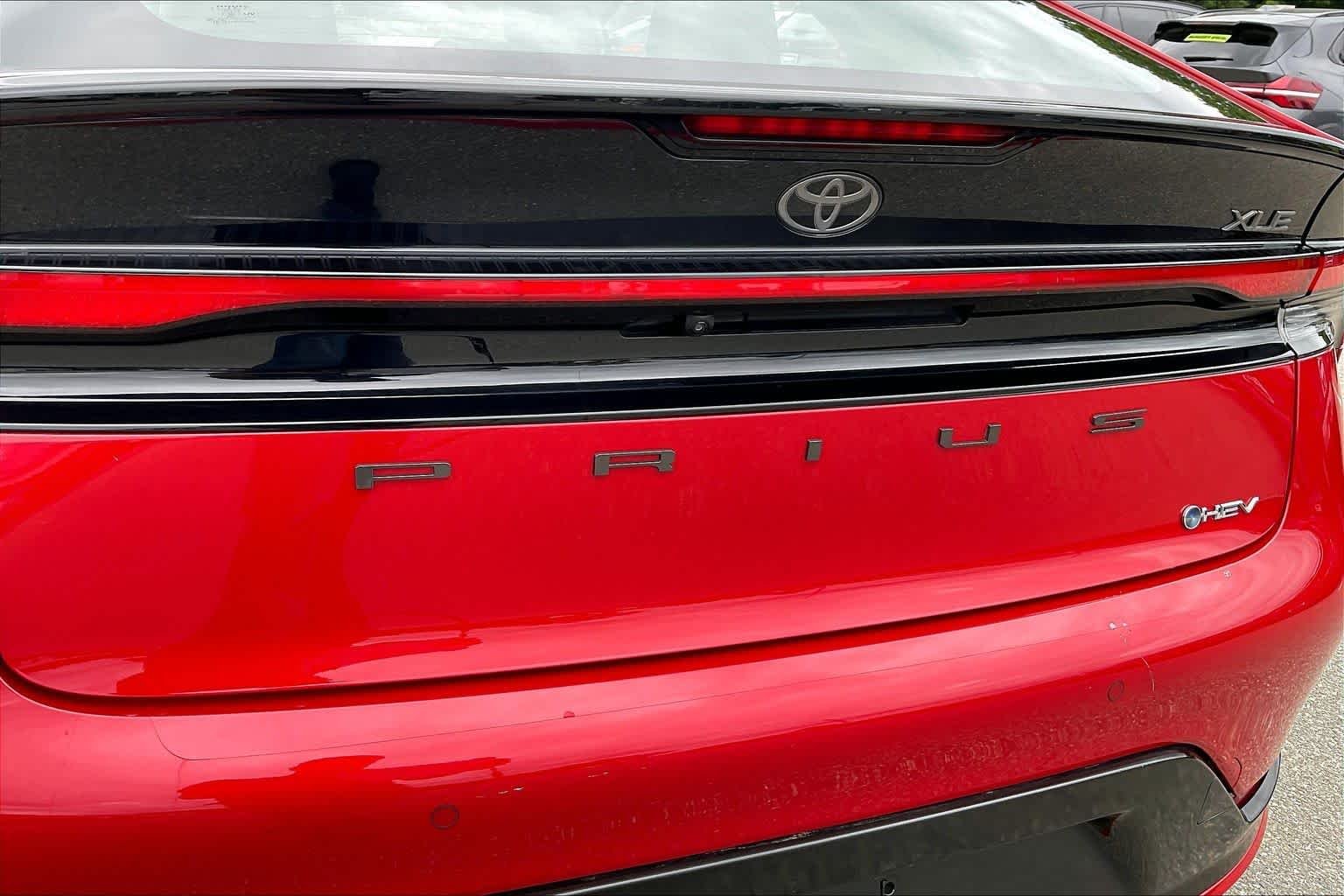 Used 2024 Supersonic Red Toyota XLE image 9