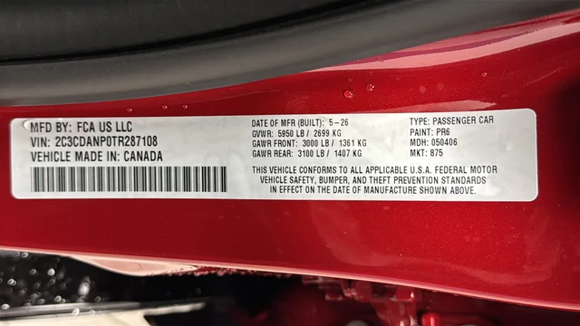 New 2026 Redeye Exterior Paint Dodge R/T image 28