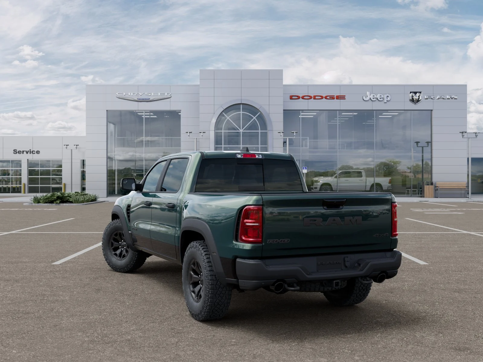 New 2026 Serrano-Green Metallic Exterior Paint RAM RHO image 31