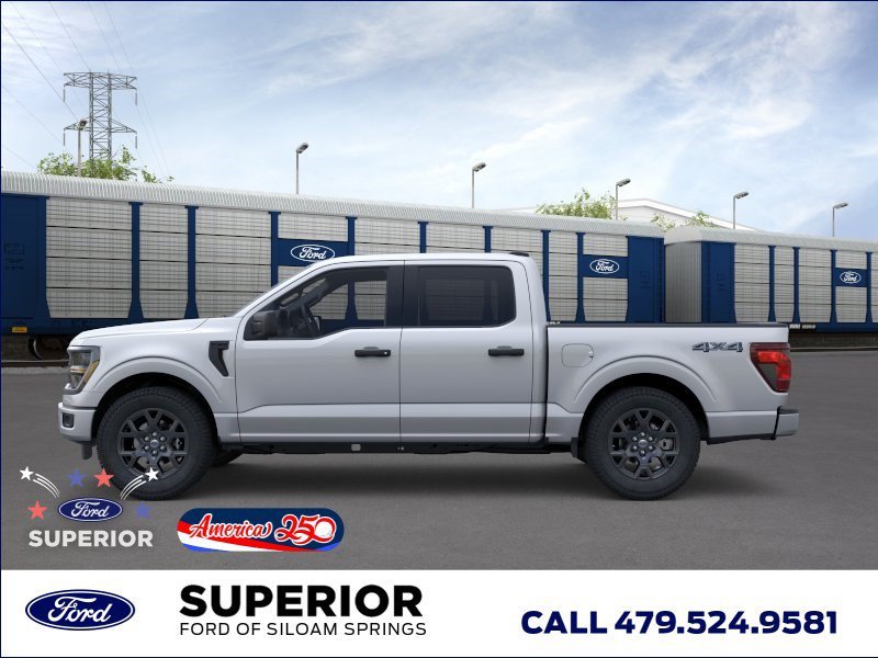 New 2026 Iconic Silver Metallic Ford STX image 3