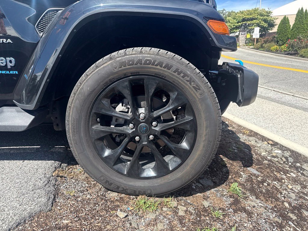 Used 2024 Black Jeep Sahara 4xe image 3