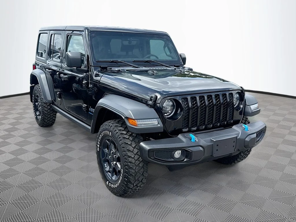 Used 2023 Black Jeep Willys 4xe image 4