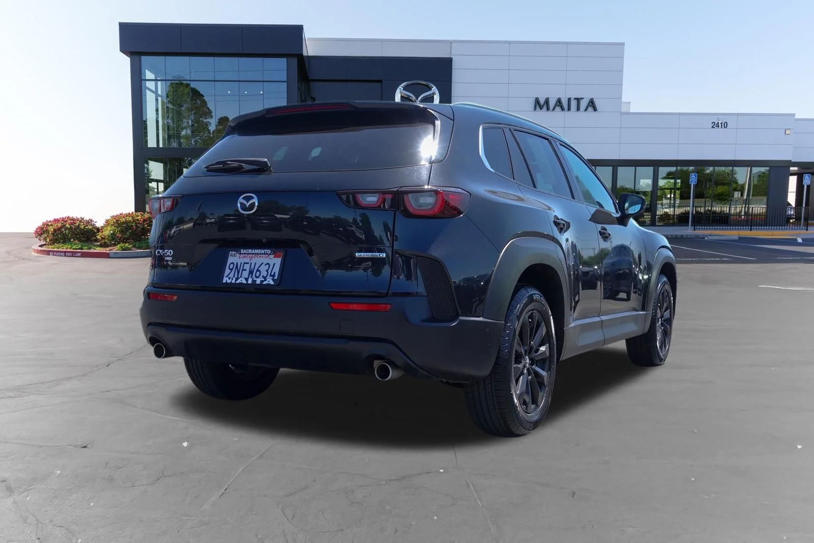Certified Used 2025 Jet Black Mica Mazda 2.5 S Preferred Package image 4