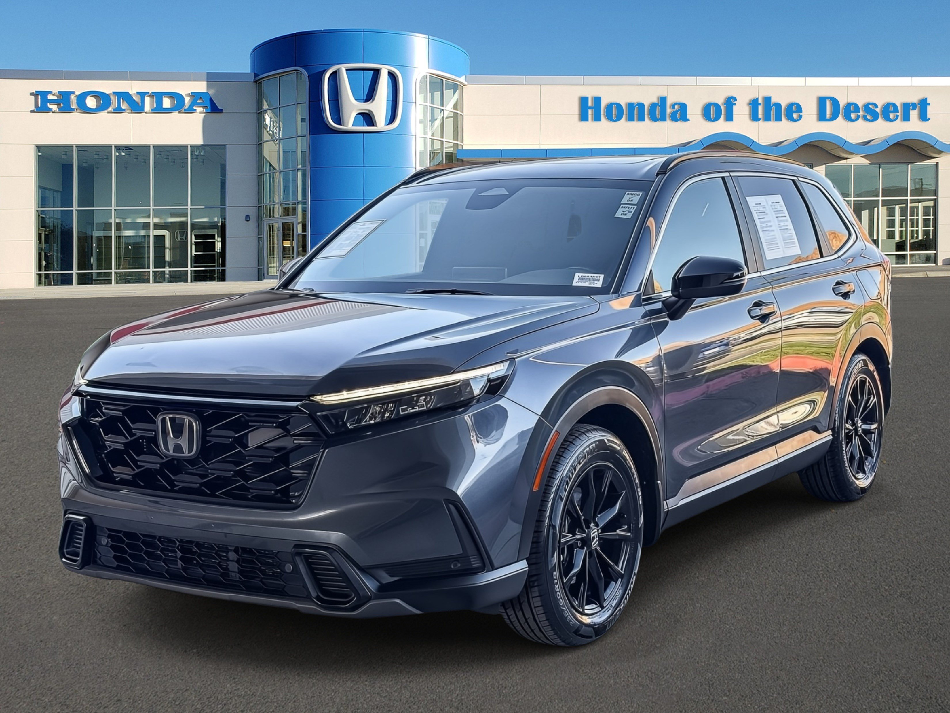 Used 2024 Meteorite Gray Metallic Honda HYBRID 2WD SPORT-L image 3