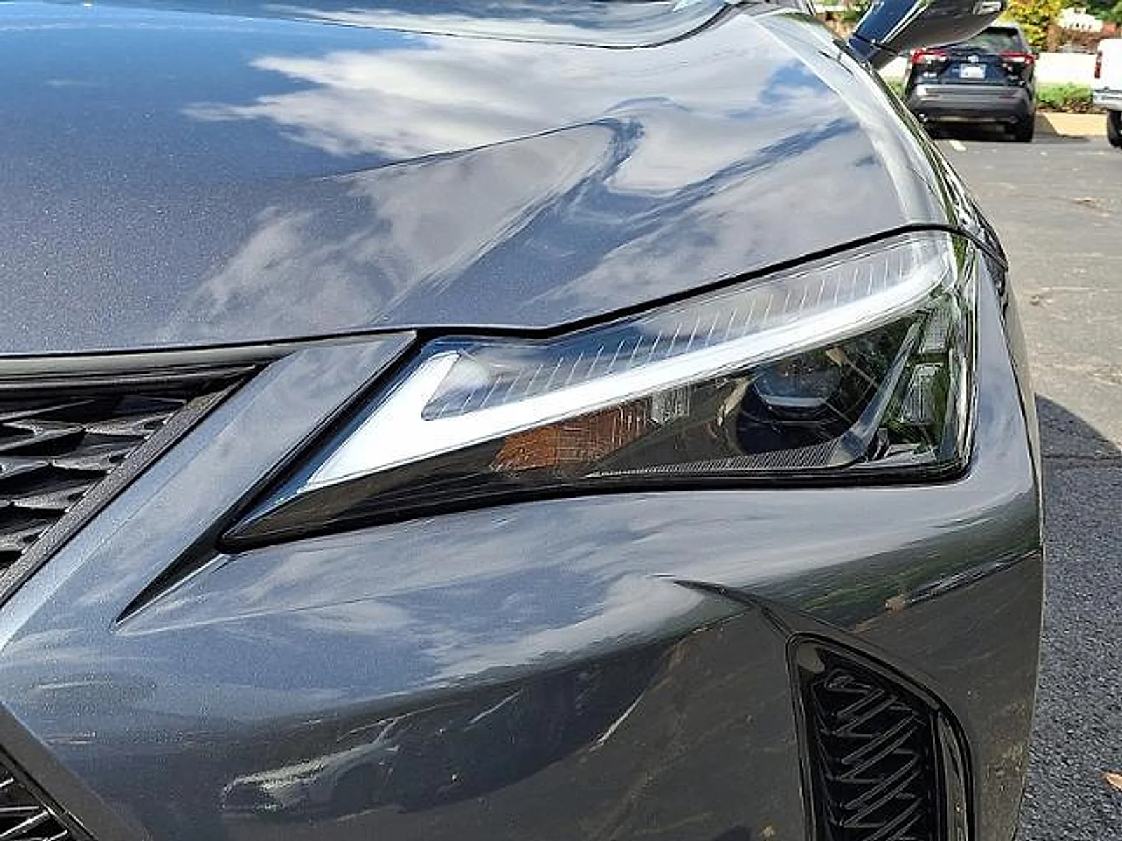 Certified Used 2024 Cloudburst Gray with Obsidian Roof Lexus F SPORT Design image 28
