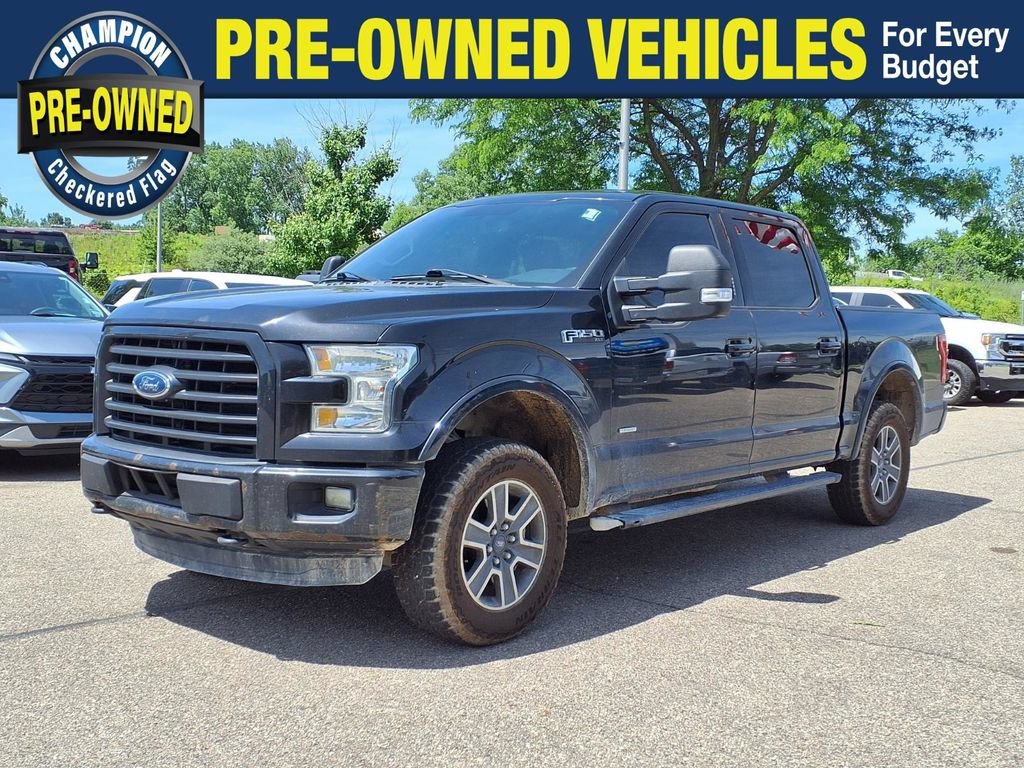 Used 2015 Tuxedo Black Metallic Ford XLT image 1