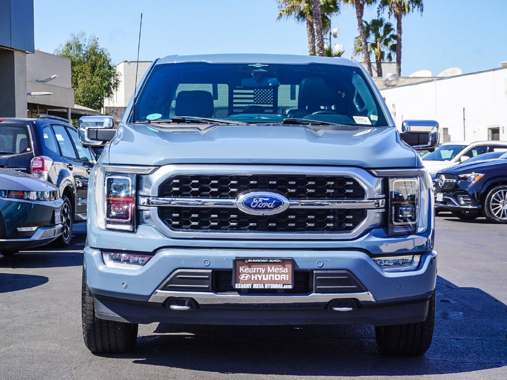 Used 2023 Gray Ford Platinum image 2