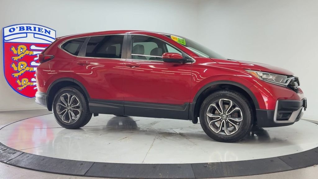 Used 2021 Radiant Red Metallic Honda AWD EX-L image 3