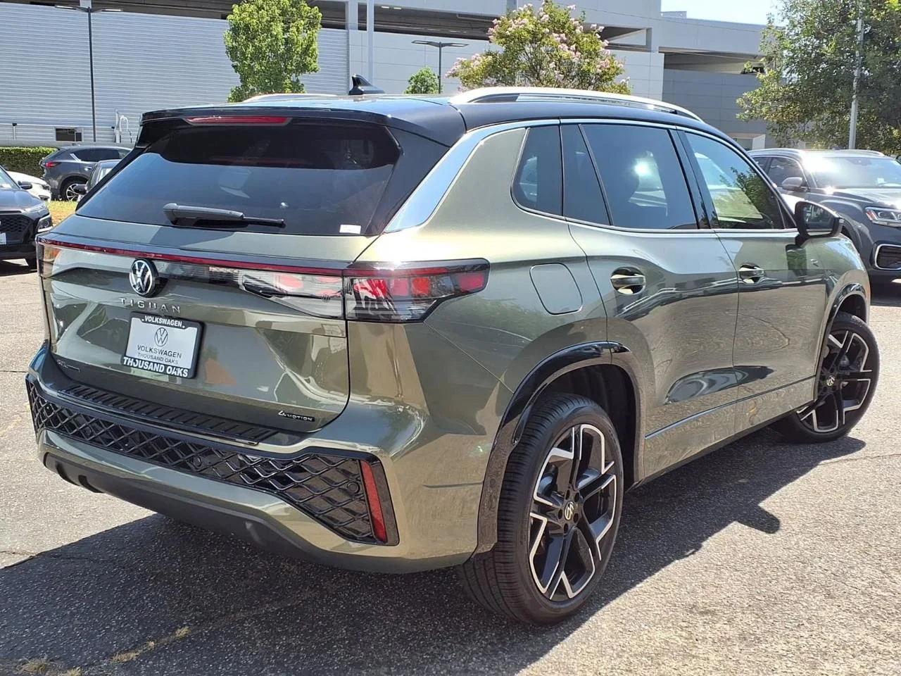 New 2026 Avocado Green  W/Black Roof Volkswagen 2.0T SEL R-Line Turbo image 5