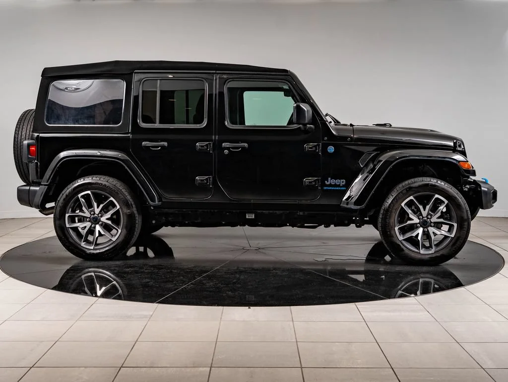 Used 2024 Black Clearcoat Jeep Sport S 4xe image 11