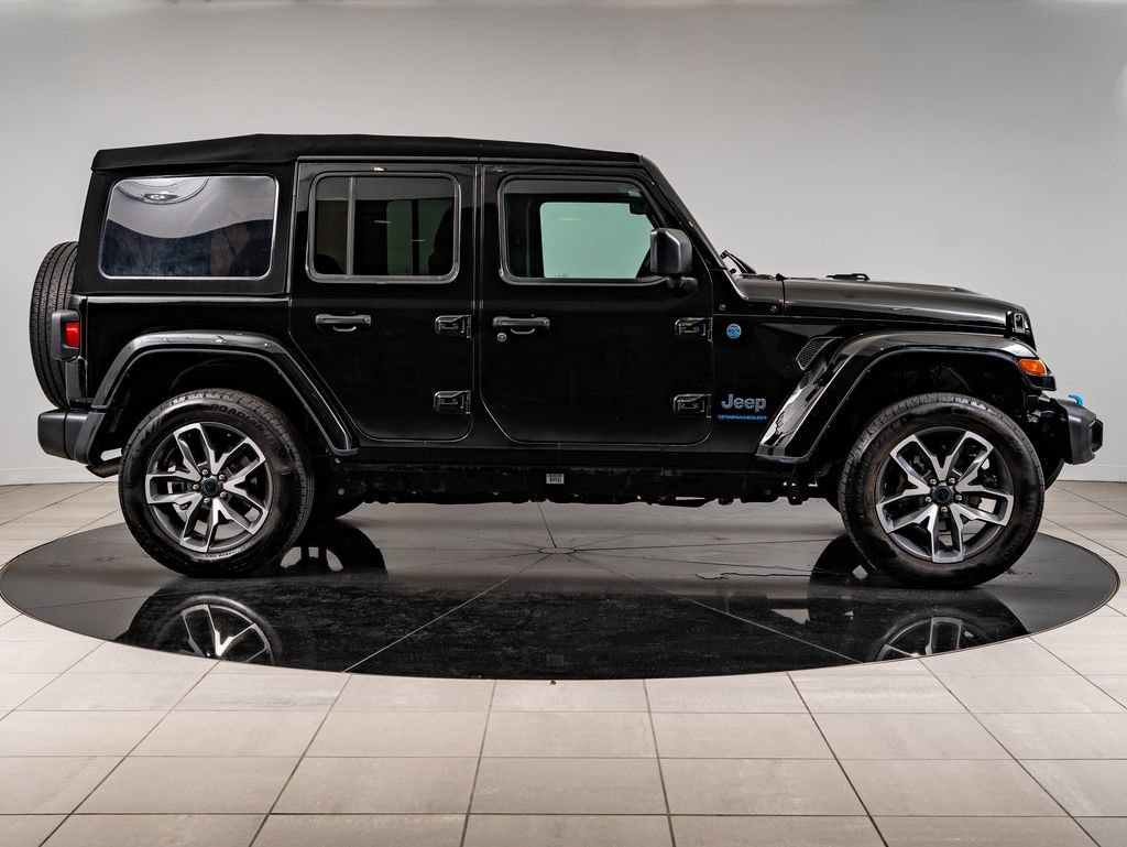 Used 2024 Black Clearcoat Jeep Sport S 4xe image 11