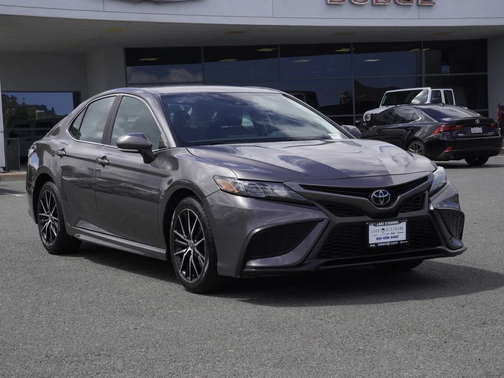 Certified Used 2023 Gray Toyota SE image 1