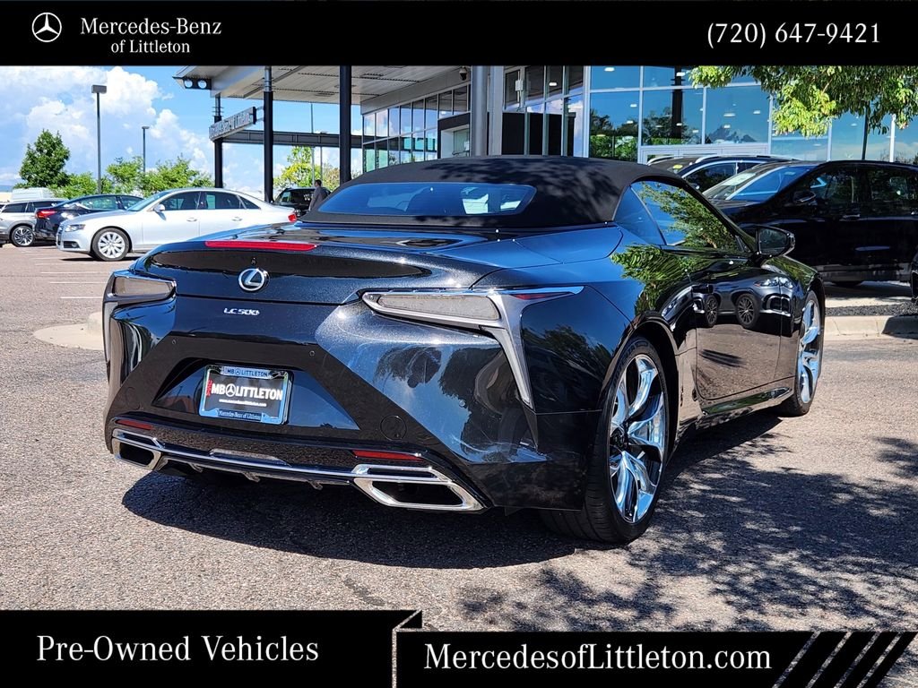 Used 2022 Black Lexus 500 image 7