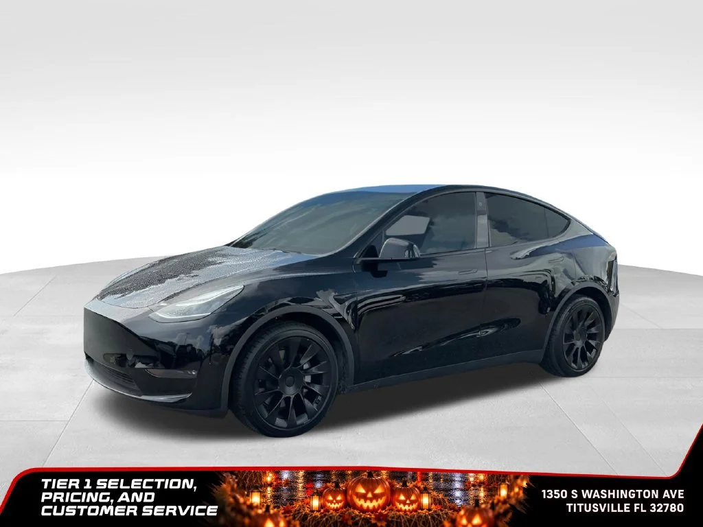 Used 2021 Tesla Model Y Long Range with VIN 5YJYGDEE0MF120298 for sale in Titusville, FL