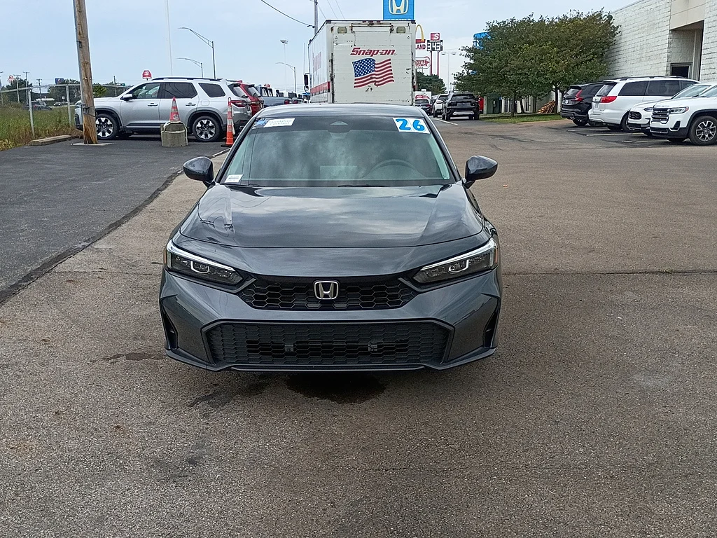 Certified Used 2026 Meteorite Gray Metallic Honda LX image 9