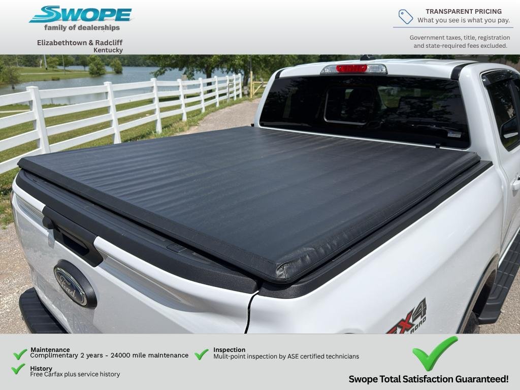 Used 2024 OXFORD WHITE Ford LARIAT image 13