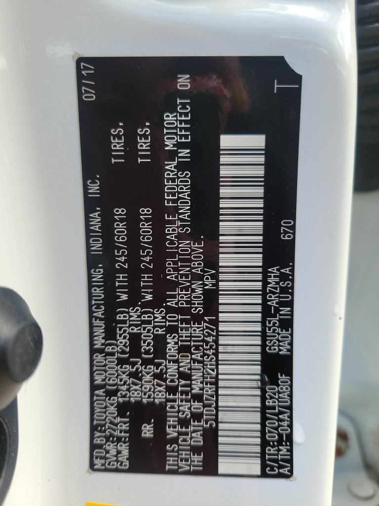 Certified Used 2017 White Toyota XLE image 43