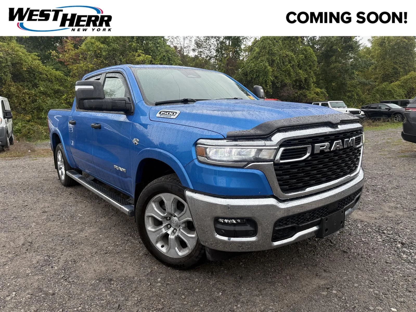 Used 2026 Hydro Blue Pearlcoat Ram Big Horn image 1