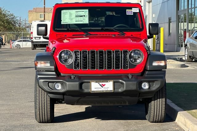 New 2026 Firecracker Red Clear-Coat Exterior Paint Jeep Sport S image 12