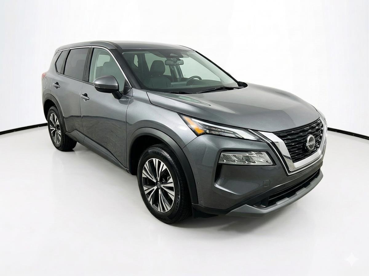 Used 2023 Gun Metallic Nissan SV image 4