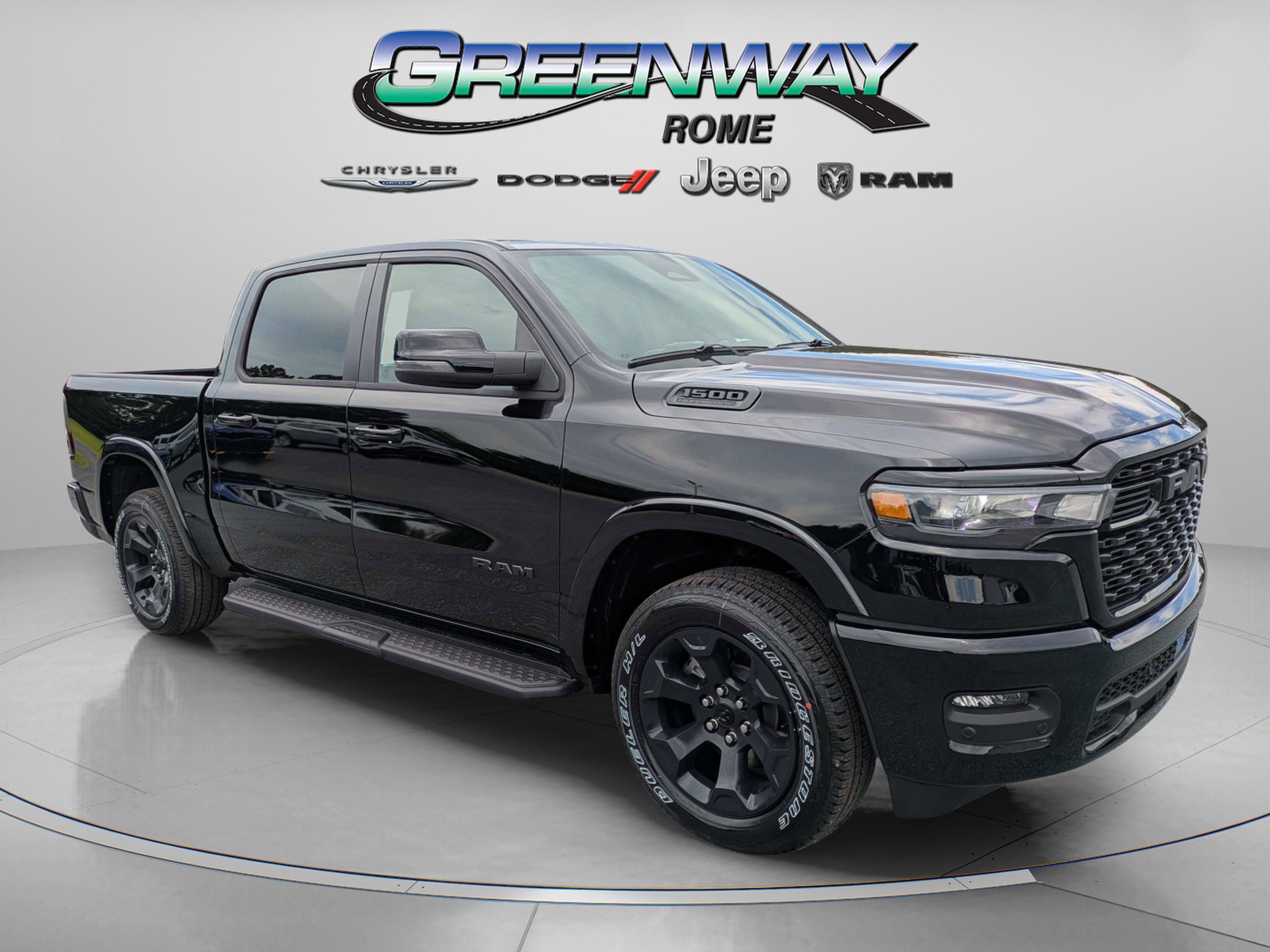 New 2026 Diamond Black Crystal Pearlcoat Ram Big Horn image 1