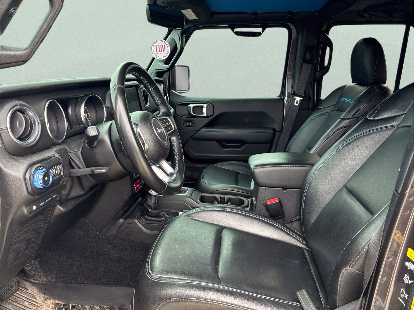 Used 2021 Gray Jeep Unlimited Rubicon 4xe image 9