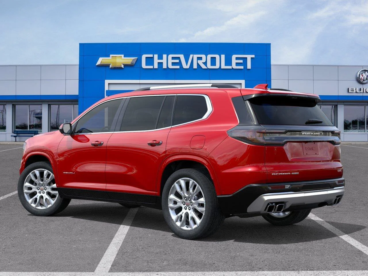 New 2027 Volcanic Red Tintcoat GMC Denali image 3