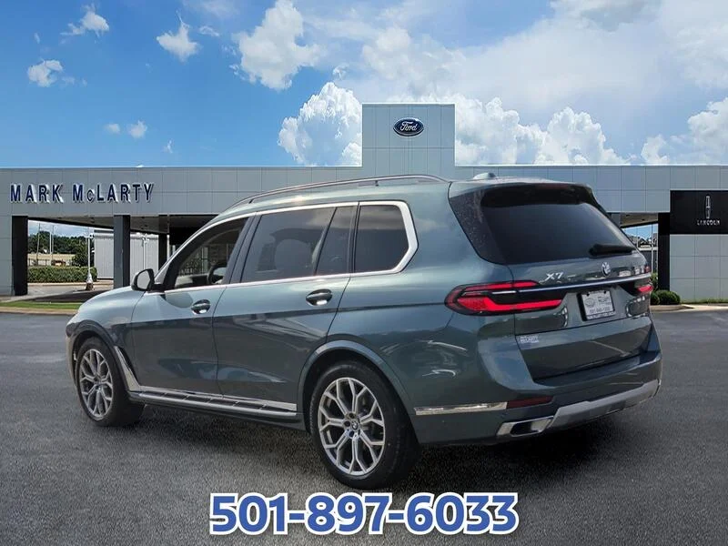 Used 2025 Blue Ridge Mountain Metallic BMW XDRIVE40I SPORTS ACTIVITY VEHICLE image 3