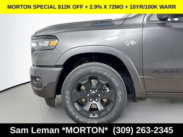 New 2026 Granite Crystal Metallic Clear-Coat Exterior Paint Ram Big Horn/Lone Star image 30