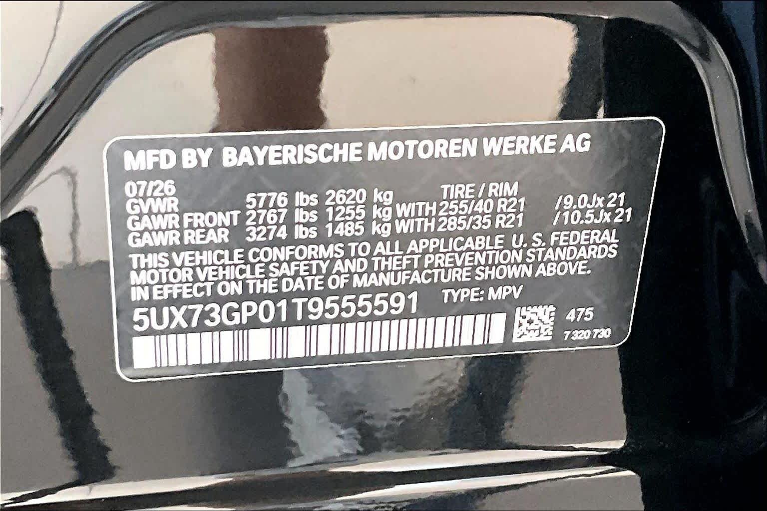 New 2026 Black Sapphire Metallic BMW M50 xDrive image 18
