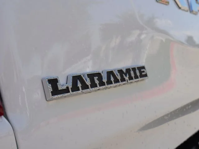 New 2027 Bright White Clear-Coat Exterior Paint RAM Laramie image 14