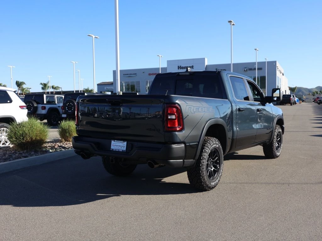 New 2026 Forged Blue Metallic Exterior Paint RAM Rebel image 3