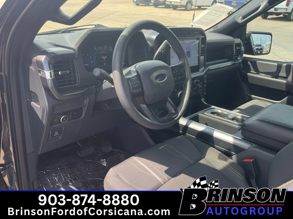 Used 2024 Agate Black Metallic Ford STX image 25