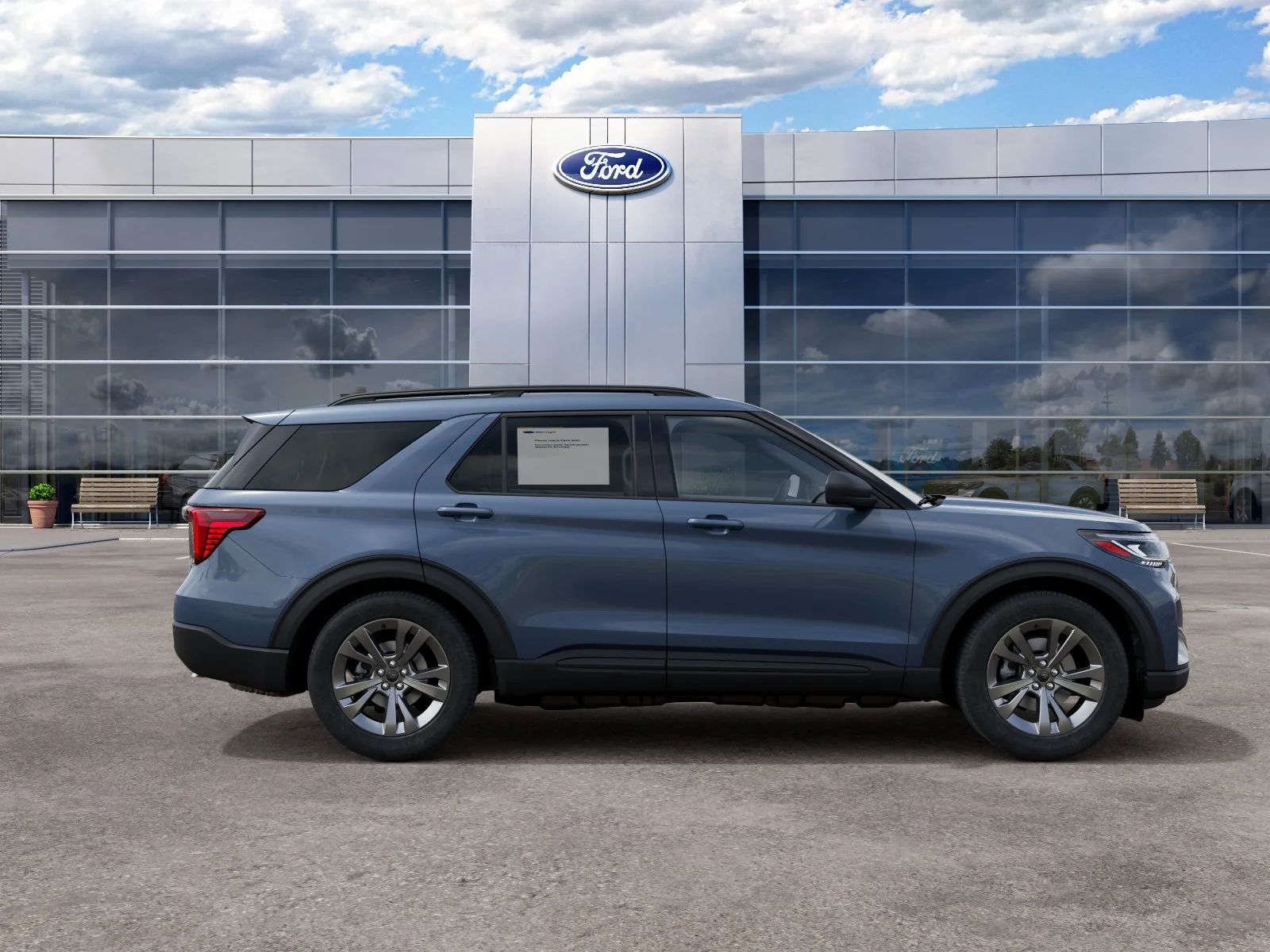 New 2027 Vapor Blue Metallic Ford Active image 28