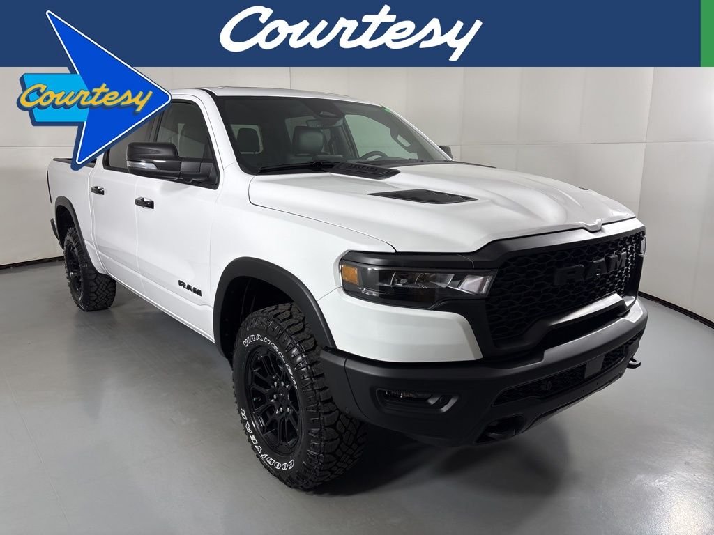 New 2026 Bright White Clear-Coat Exterior Paint RAM Rebel image 1