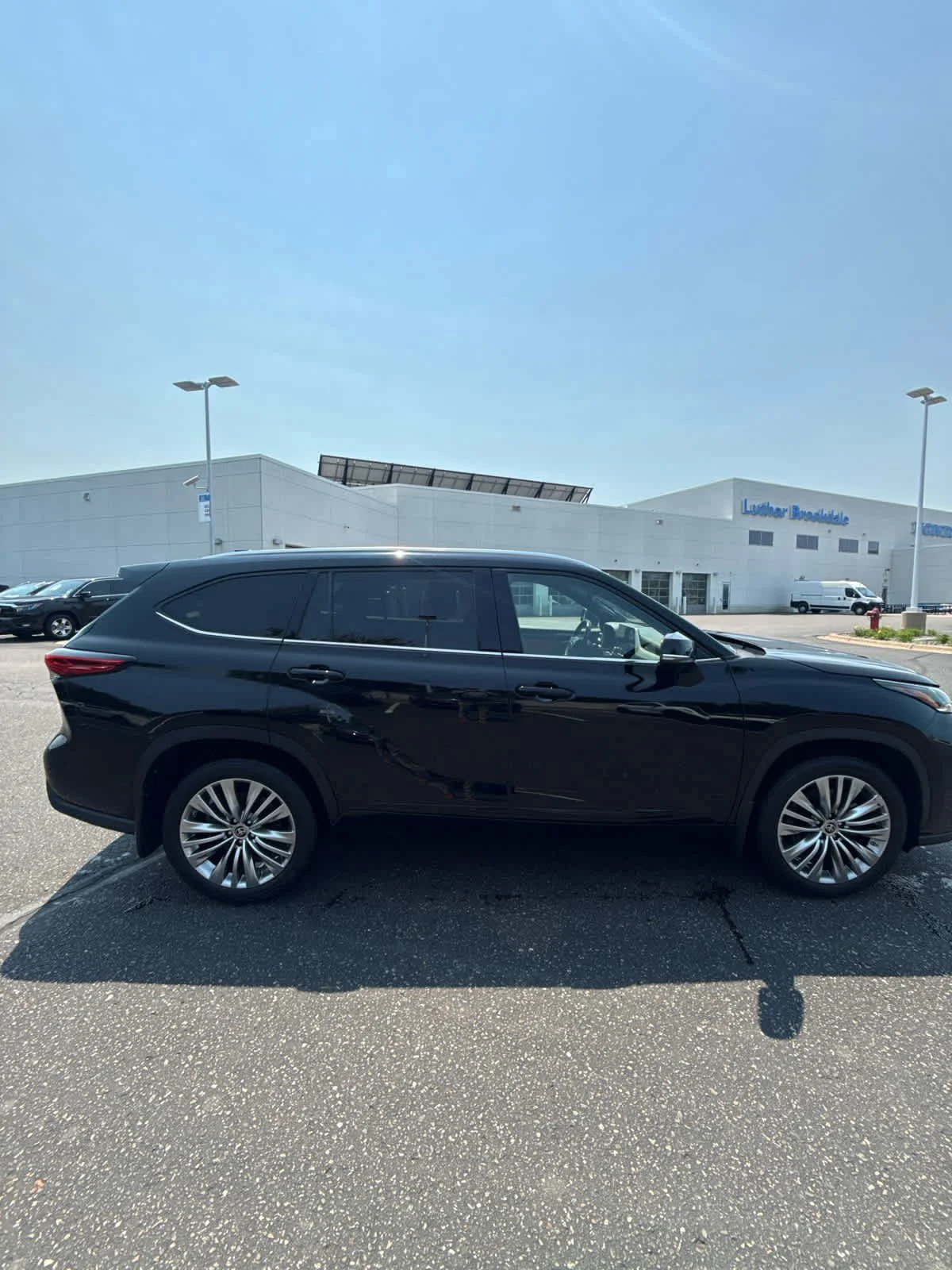 Used 2023 Midnight Black Metallic Toyota Platinum image 4