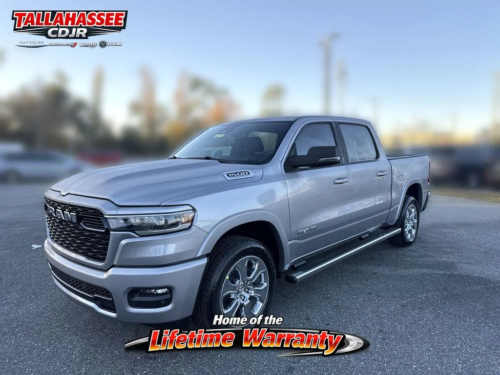 New 2026 Billet Silver Metallic Clear-Coat Exterior Paint RAM Big Horn/Lone Star image 9