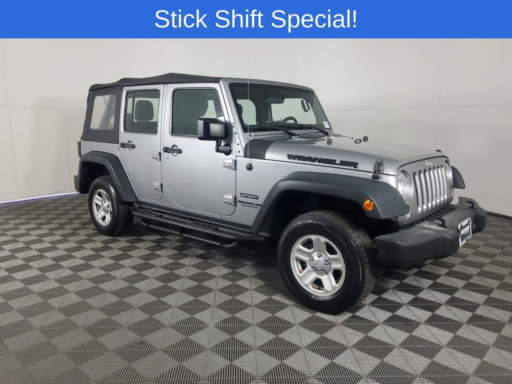 Used 2017 Jeep Wrangler Unlimited Sport with VIN 1C4BJWDG1HL646934 for sale in Duarte, CA