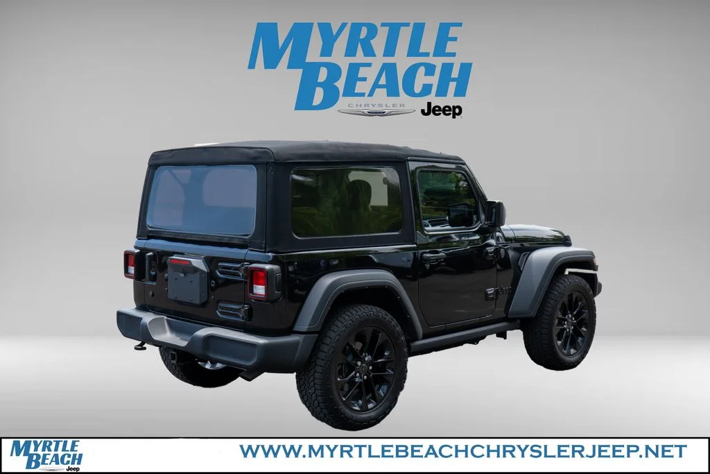 Used 2024 Black Clearcoat Jeep Sport image 6
