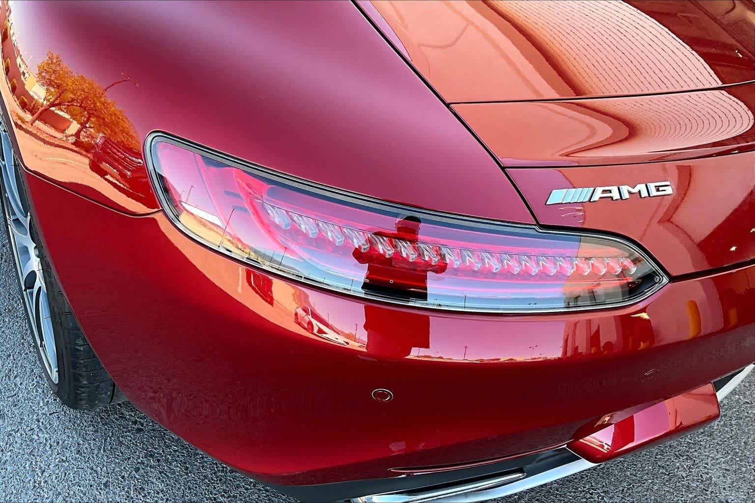 Used 2018 designo Cardinal Red Metallic Mercedes-Benz AMG® GT S image 25