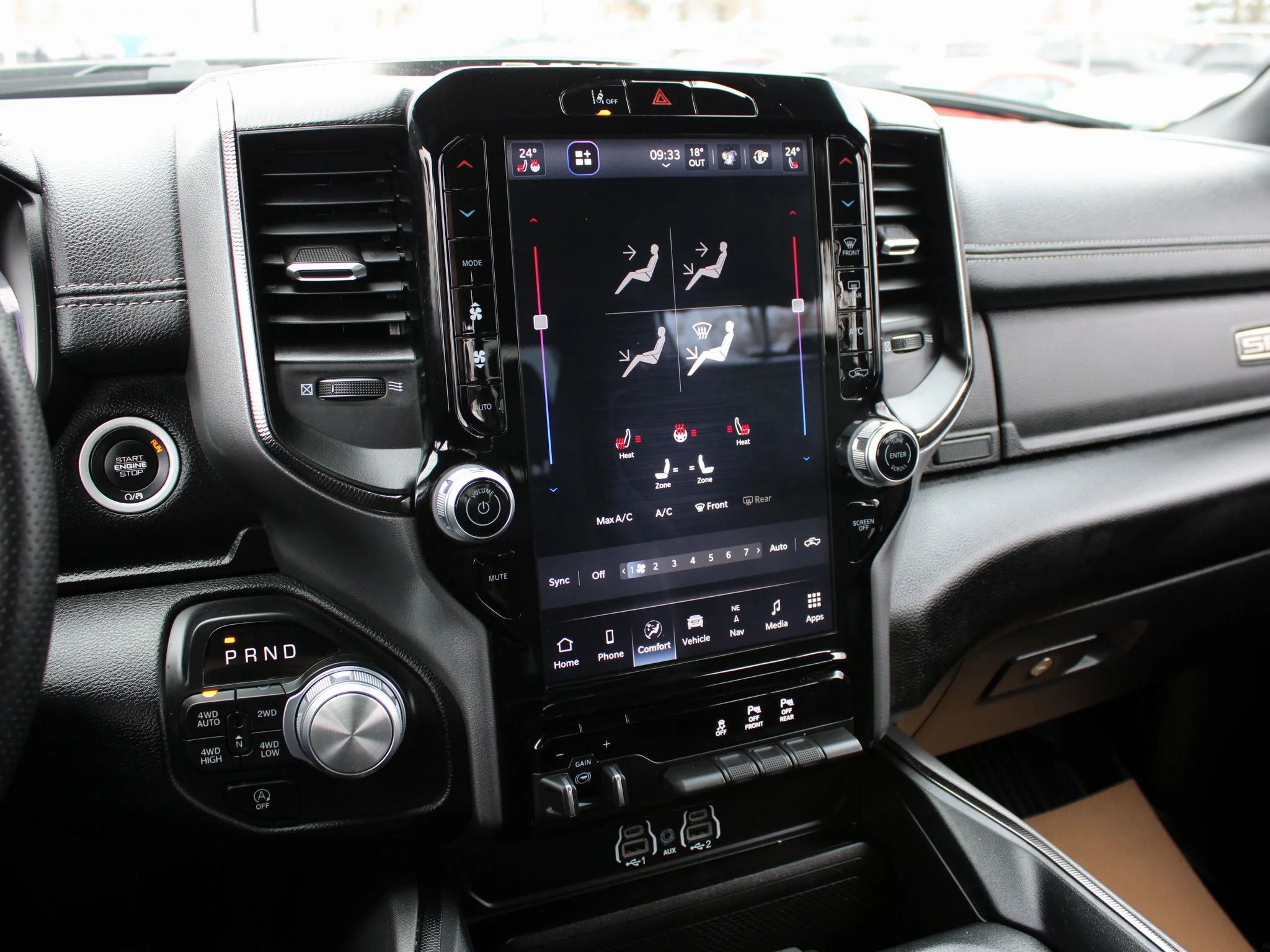 Certified Used 2025 Silver RAM Sport * Twin-Turbo | Alpine | Heated Leather Seats | Navigation | 360 View Camera image 24