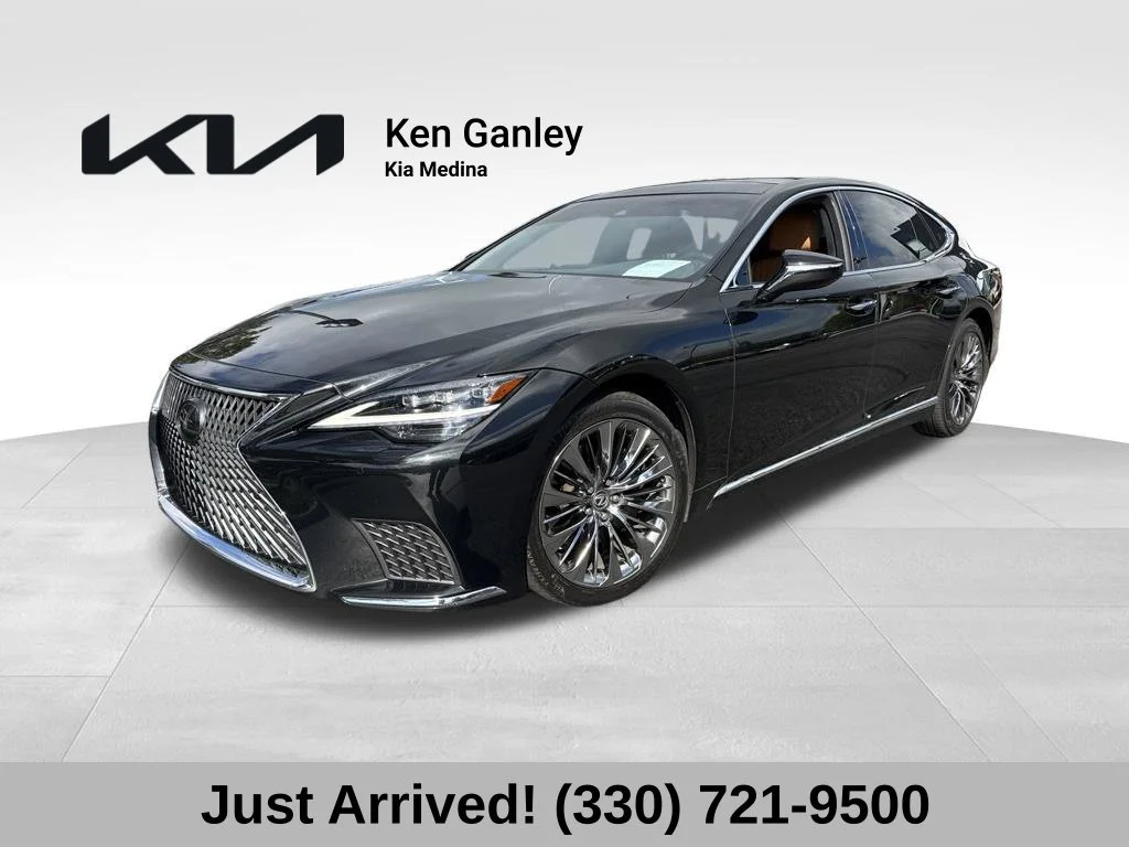 Used 2021 Black Lexus 500 Base image 1