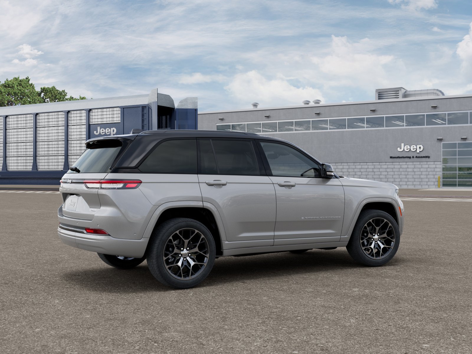 New 2026 Silver Zynith Exterior Paint Jeep Summit image 2