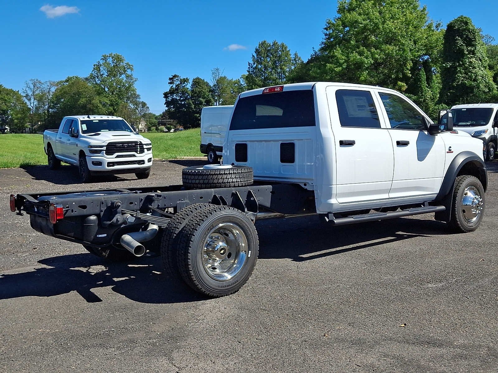 Used 2025 Bright White Clearcoat Ram Tradesman image 6